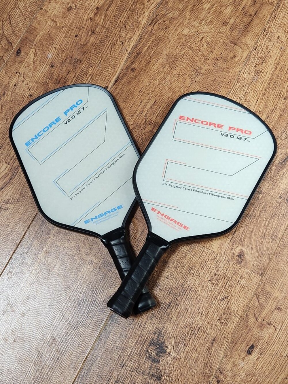 SET OF TWO Encore Pro V2.0 Hybrid Pickleball Paddle -NEW